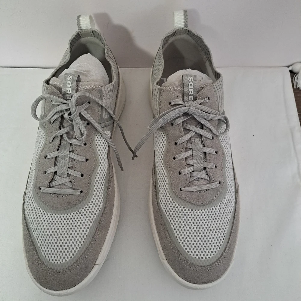 Sorel Ona 502 knit low sneaker grey 12 NWT